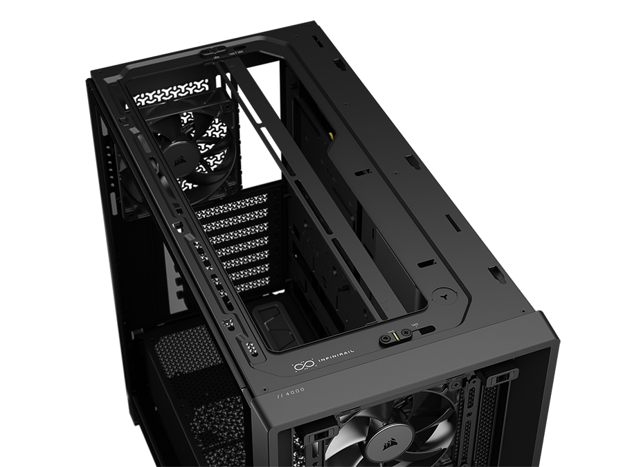 CORSAIR FRAME 4000D WOOD RS Modular High Airflow Mid-Tower PC Case